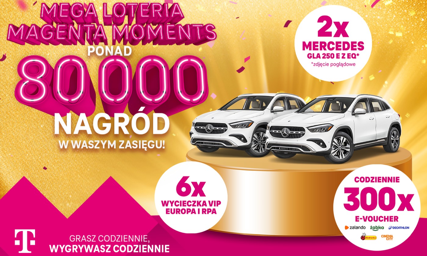 Masz 50 Serc w T-Mobile? Zamień je na Mercedesa lub wycieczkę VIP