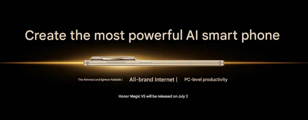 Honor Magic V5 – najcieńszy na świecie rozkładak nadejdzie 2 lipca