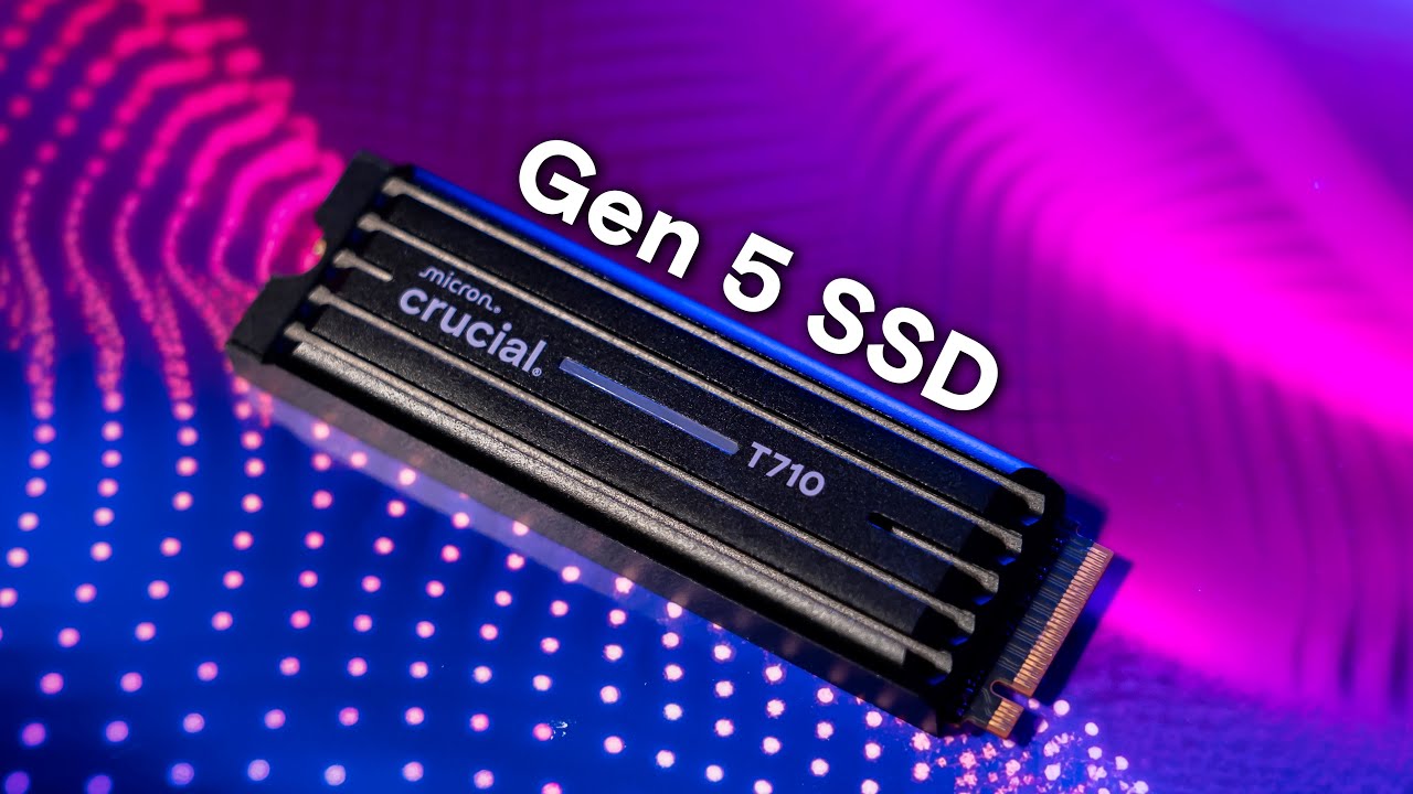 Crucial T710 debiutuje. To rekordowo szybki SSD