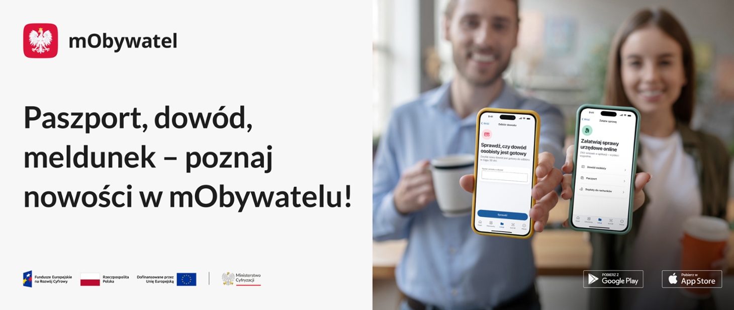 mObywatel z nowymi funkcjami. Sprawdź, co załatwisz w aplikacji