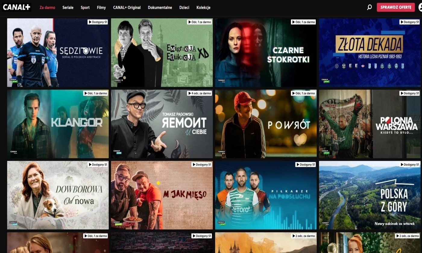 Canal+ za darmo i bez logowania. Ruszyła nowa usługa dla każdego