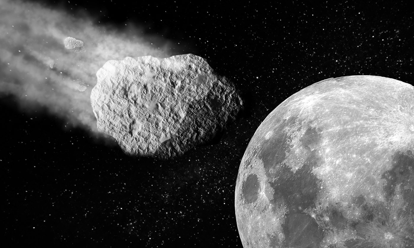 Groźna asteroida może uderzyć w Księżyc. Ryzyko nigdy nie było tak wysokie