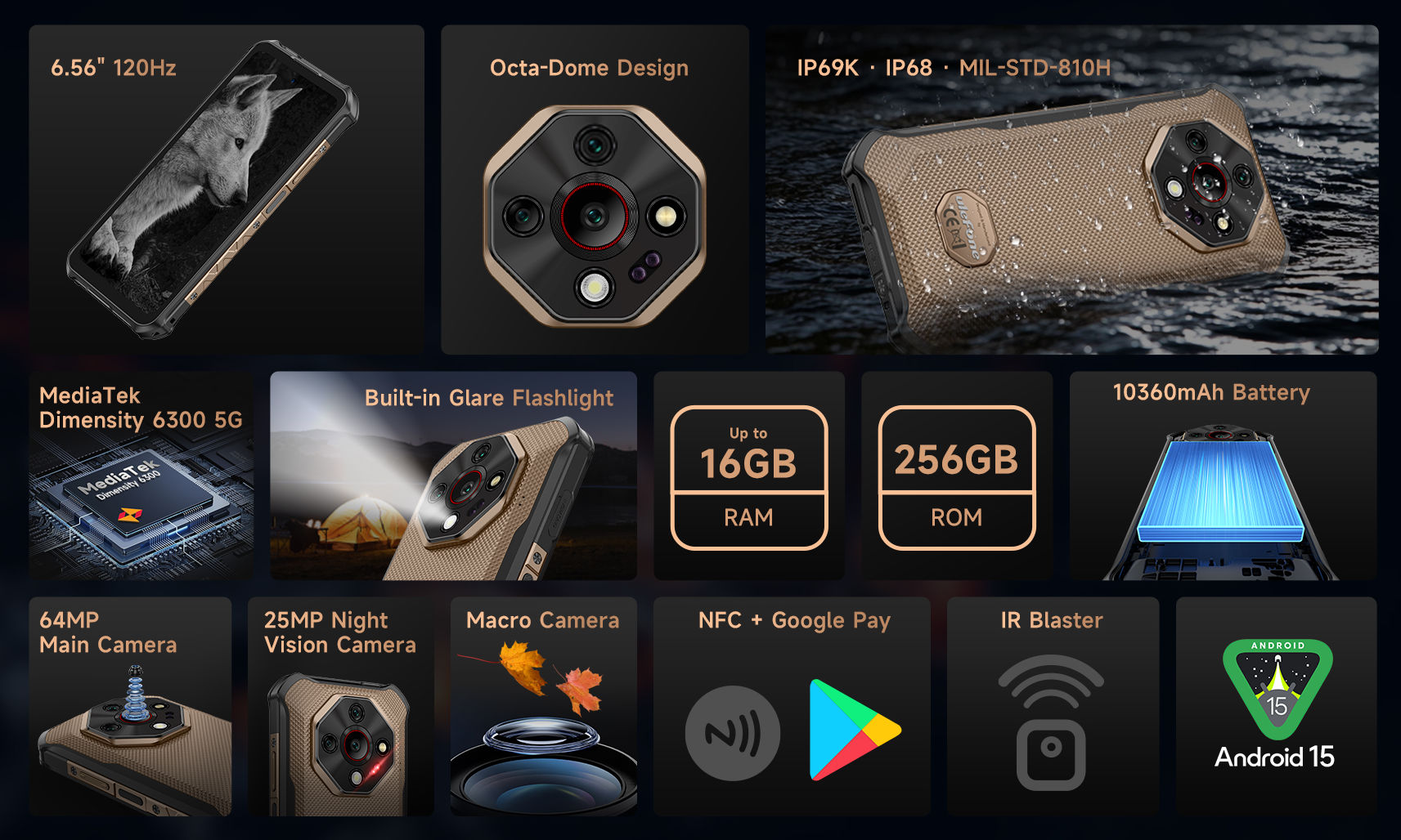 Ulefone Armor X16 Pro: tani i dobry pancerniak z dużą baterią