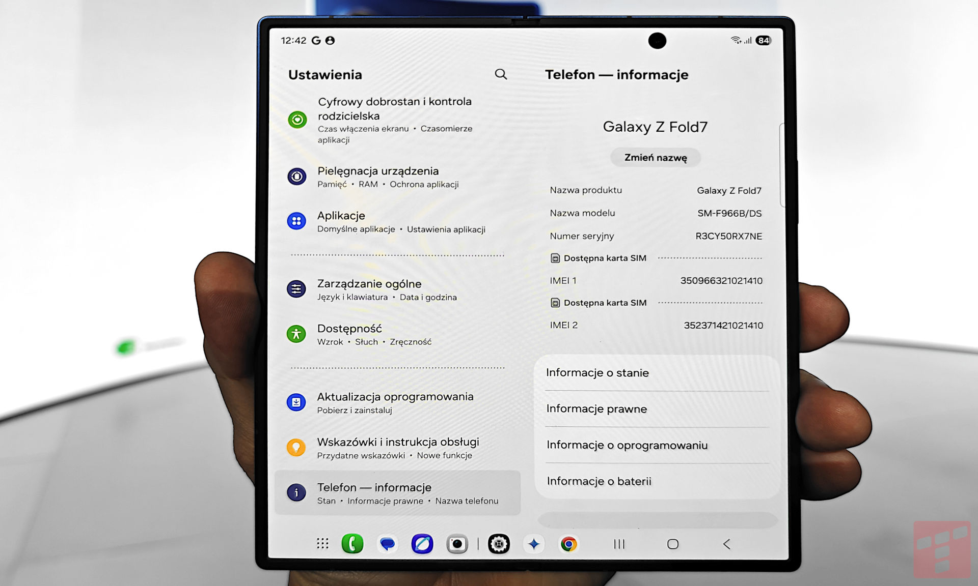 Galaxy Z Fold7, najcieńszy rozkładany samsung. Już go możesz zamówić