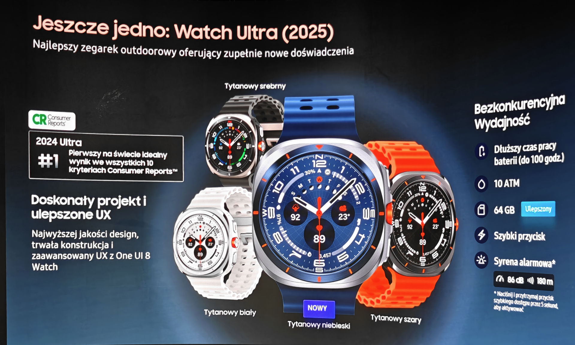 Samsung ma nowe zegarki: Galaxy Watch8, Watch8 Classic i Watch Ultra (2025)
