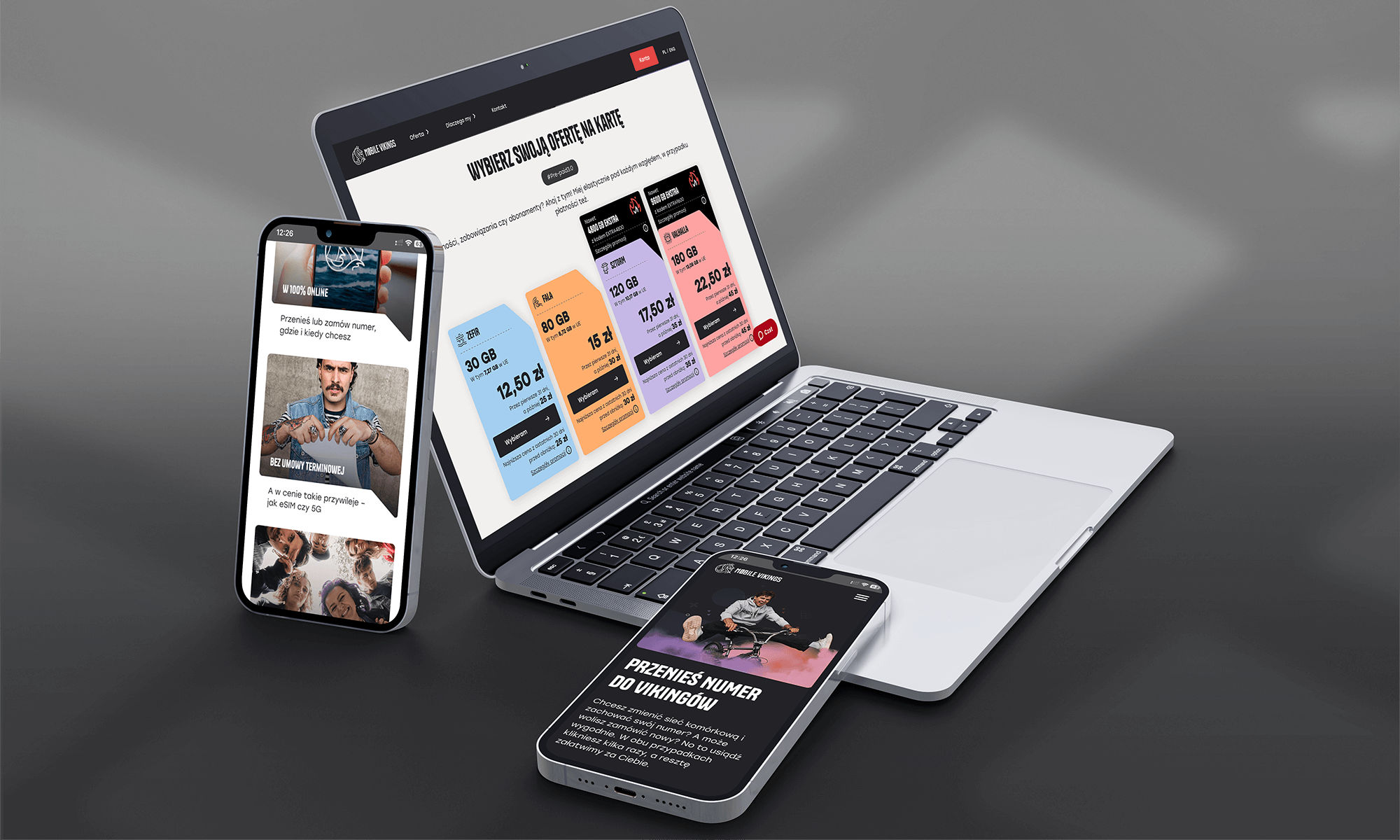 Mobile Vikings w nowych szatach. Operator kusi ofertą z tanim planem