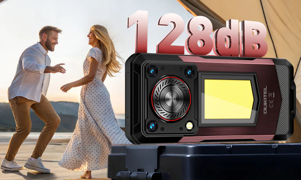 Oukitel WP56 już jest: ogromna bateria, głośnik 128 dB i lampa kempingowa