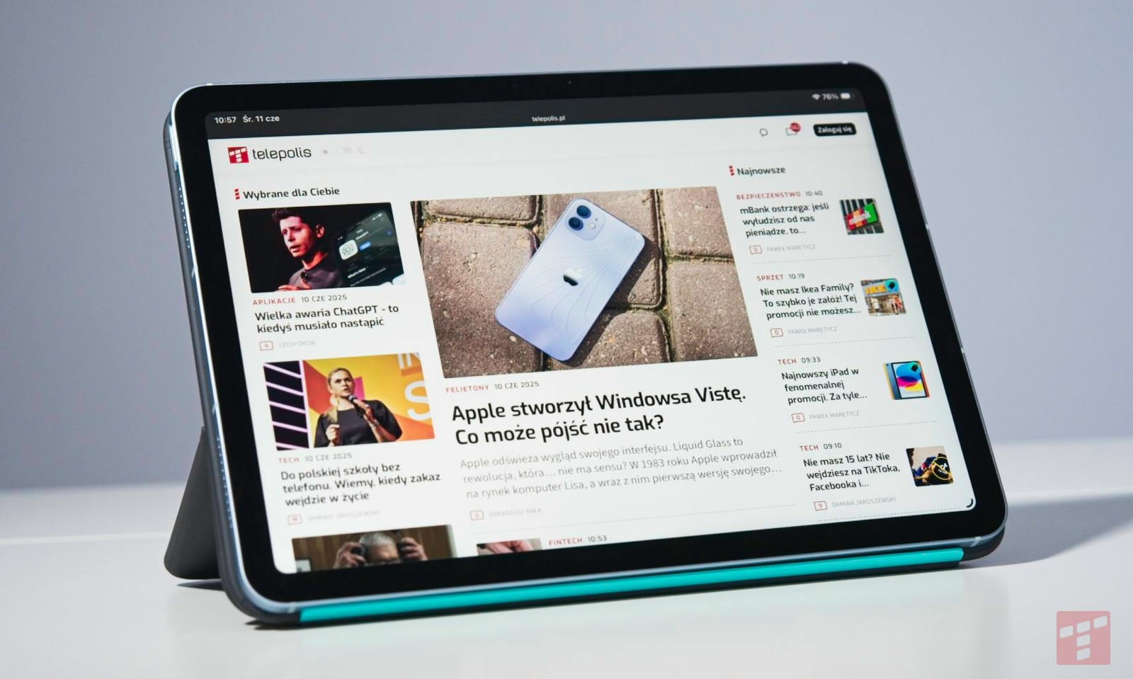 Etui z kryzysem tożsamości. Test Logitech Flip Folio
