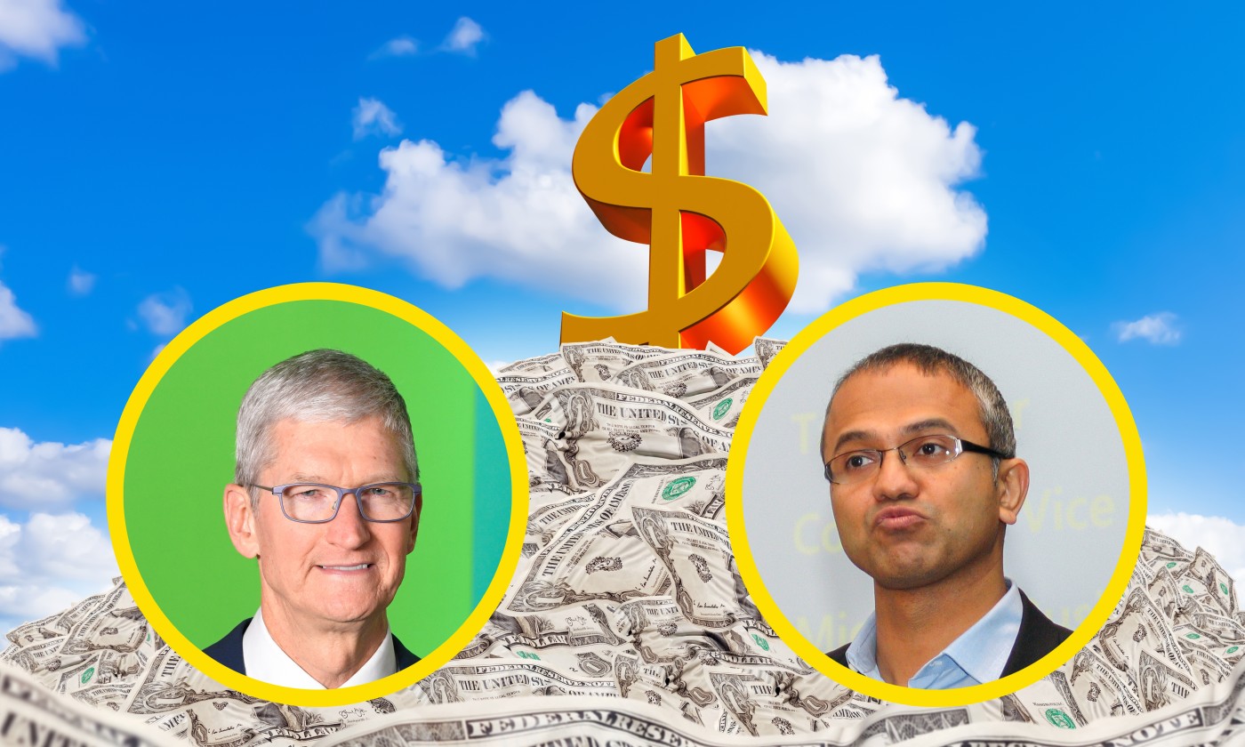 Apple czy Microsoft? Wiemy, kto więcej płaci swojemu szefowi