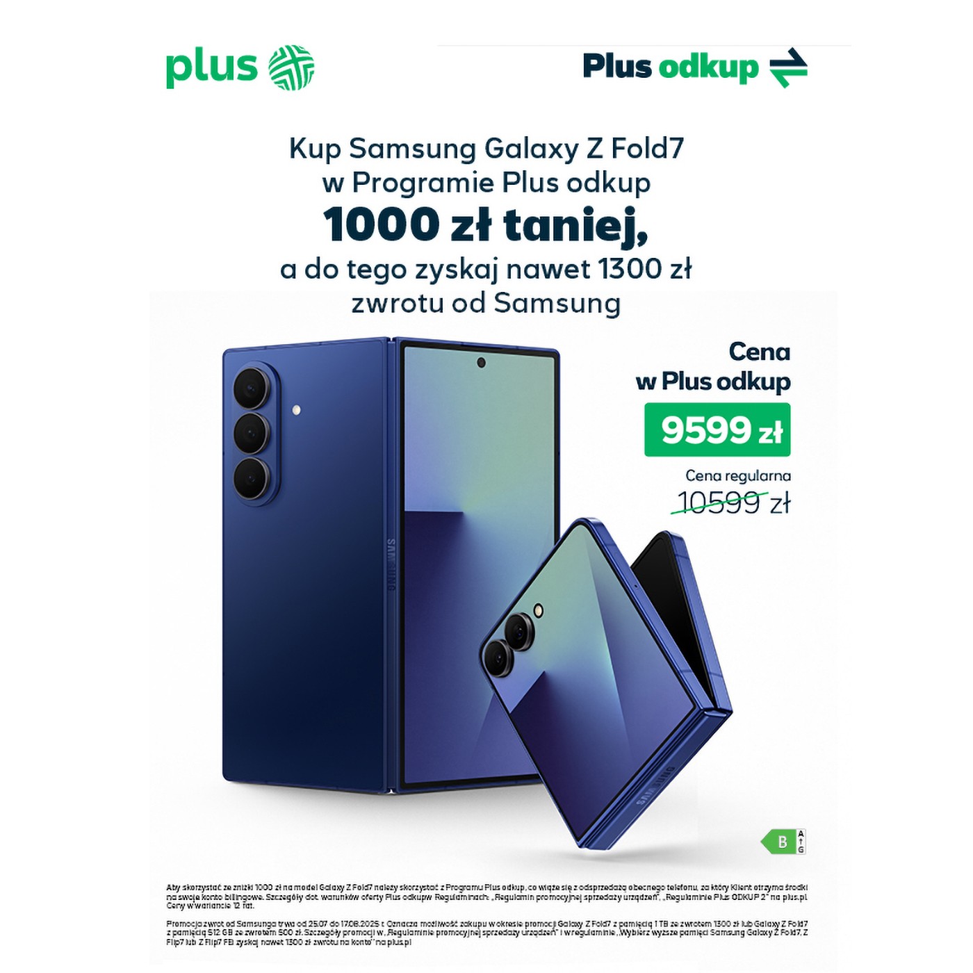 Najnowsze Samsungi są już w Plusie. Operator kusi bonusem 1000 zł