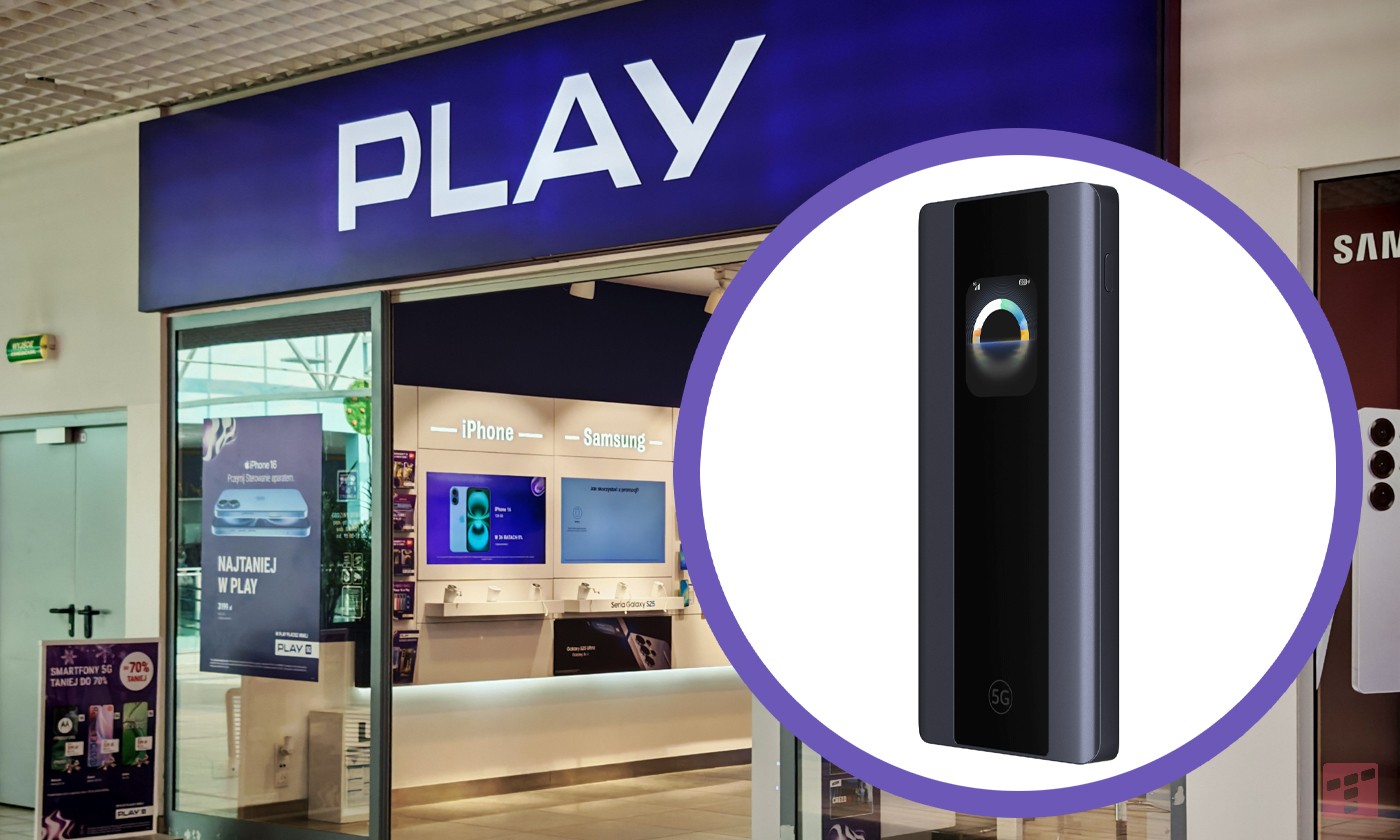 Play ma nowy mobilny router 5G. Ma Wi-Fi 6 i działa jak powerbank