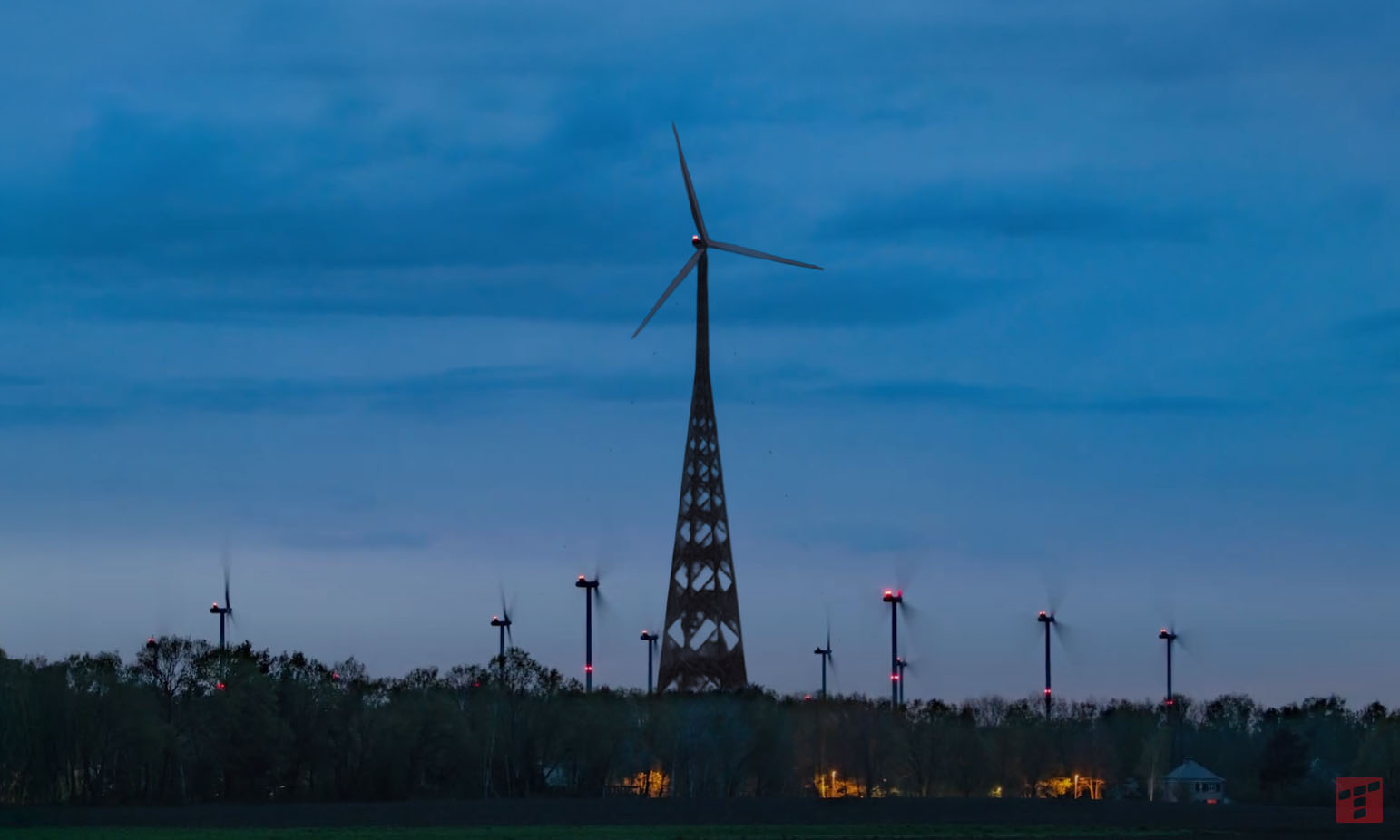 Największa na świecie turbina wiatrowa wznosi się bliżej niż myślisz