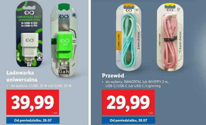 W Lidlu za jedyne 29,99 i 39,99 zł. Leć, póki jeszcze są