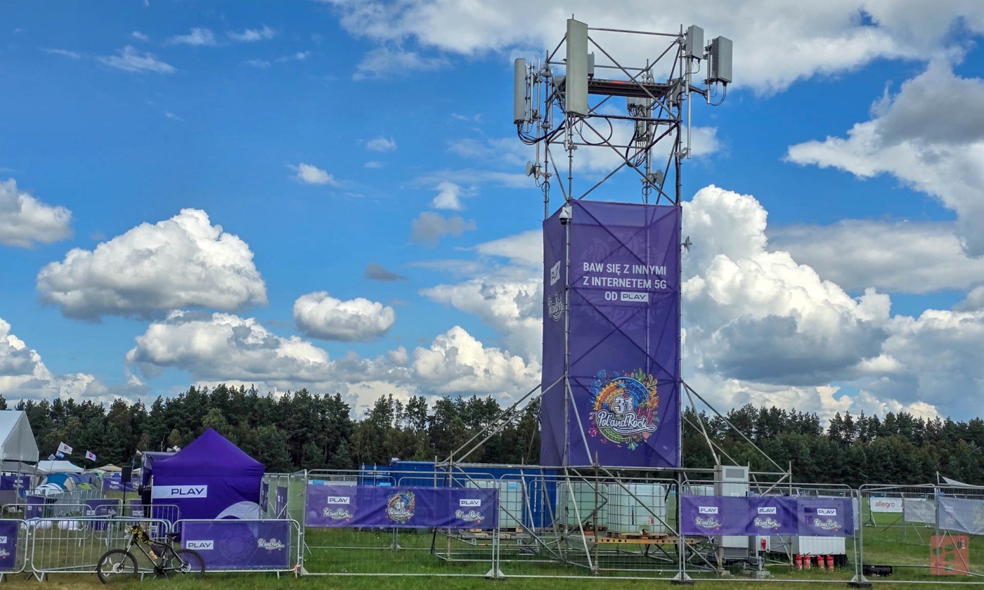 Play na Pol'and'Rock 2025. Festiwalowicze przesłali aż 93 TB danych