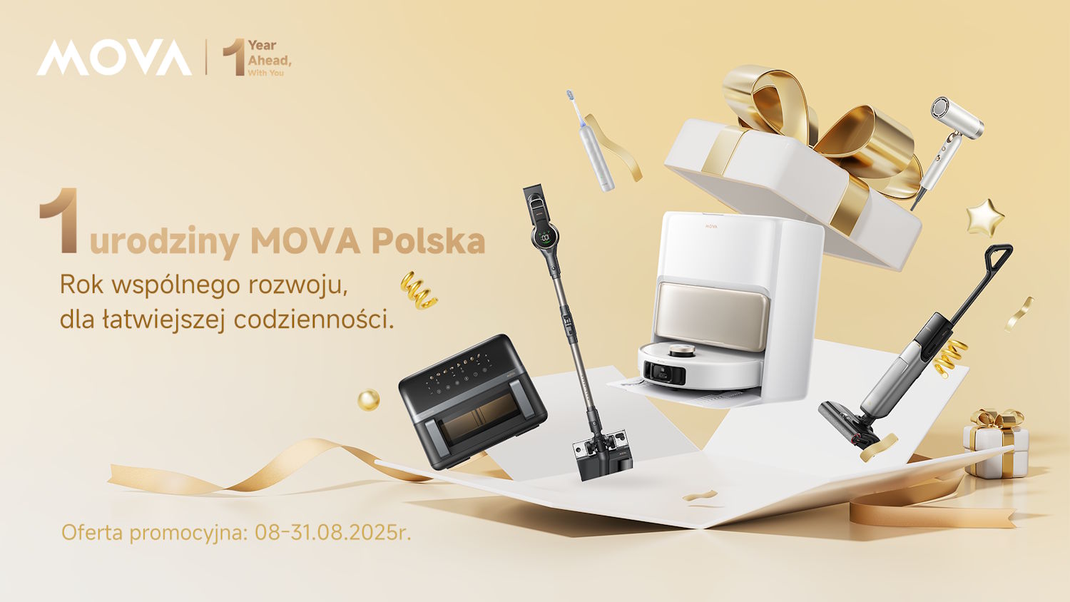 MOVA jest już rok w Polsce. Z tej okazji daje duże przeceny
