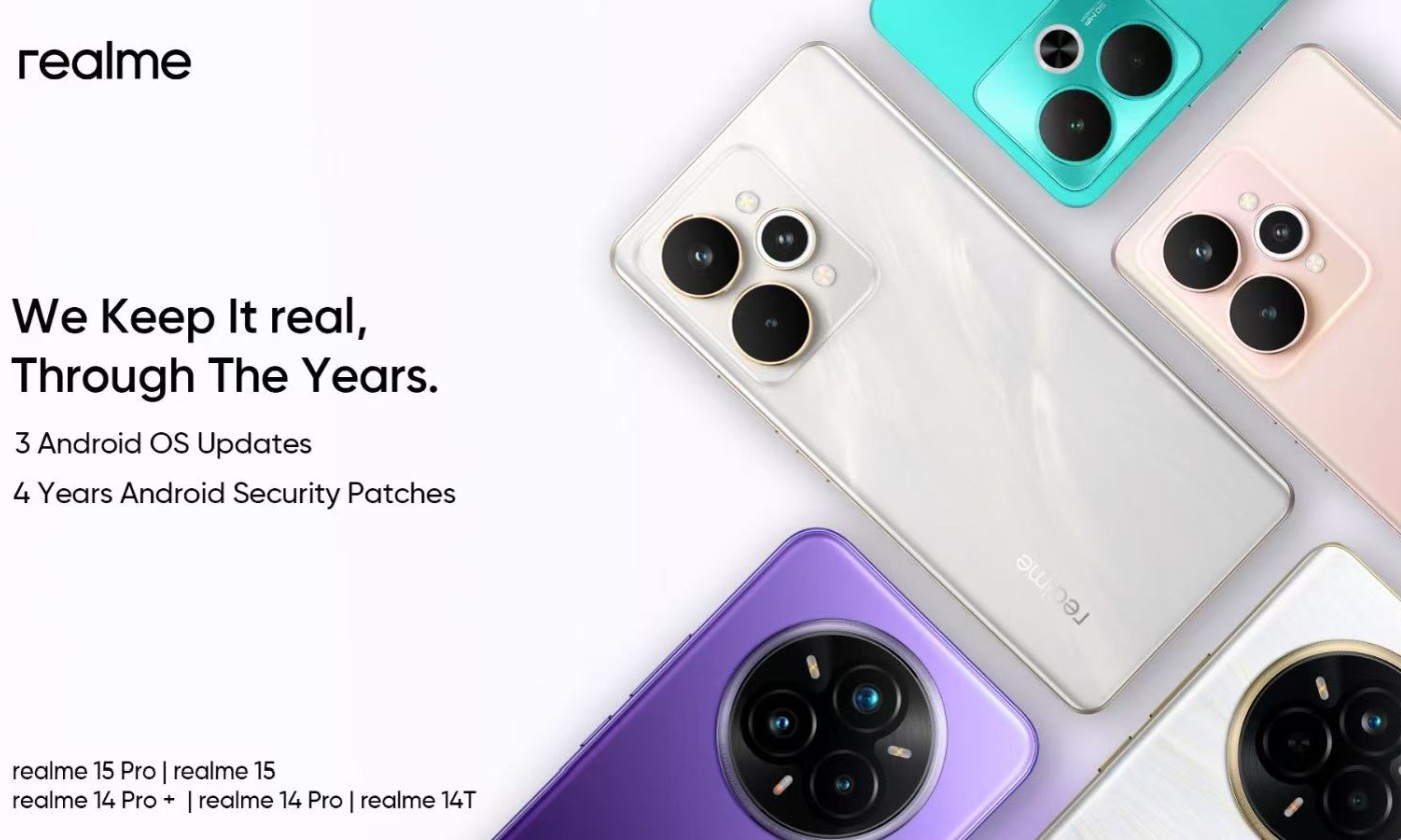 Realme zaskakuje! Więcej aktualizacji dla tańszych smartfonów