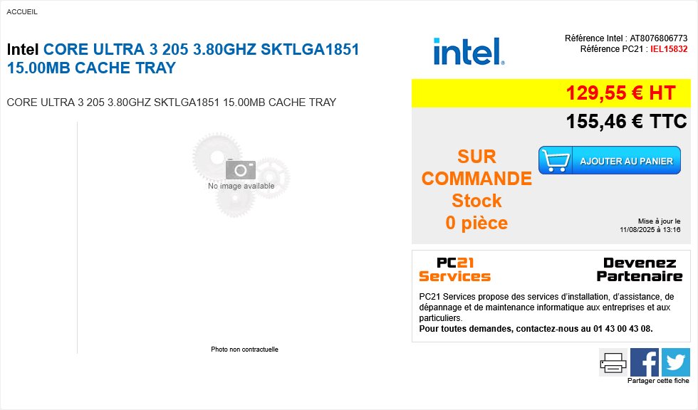 Intel z nowym procesorem. To będzie najtańszy i najsłabszy model