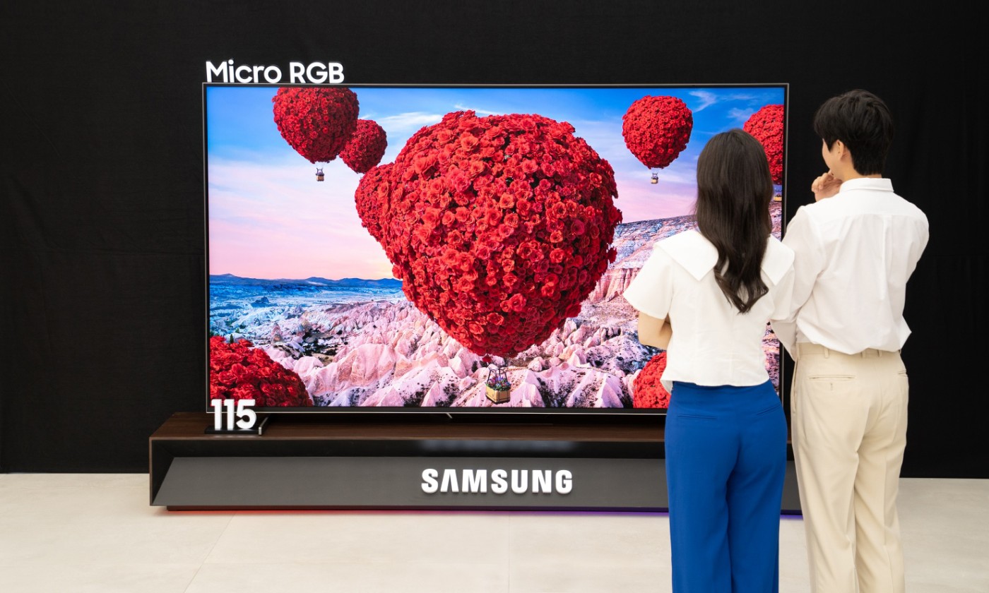 Samsung pokazał pierwszy telewizor Micro RGB. Jest gigantyczny