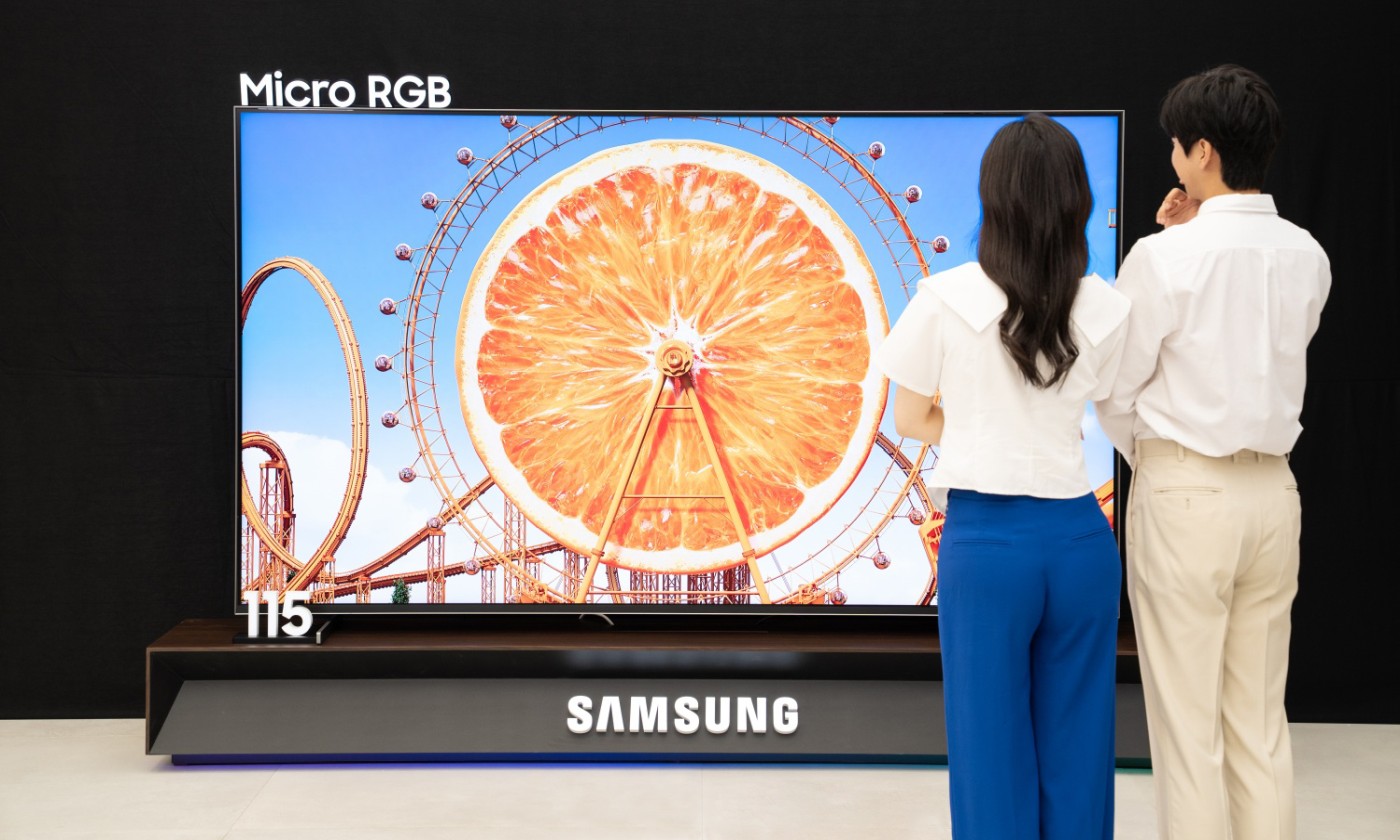 Samsung pokazał pierwszy telewizor Micro RGB. Jest gigantyczny