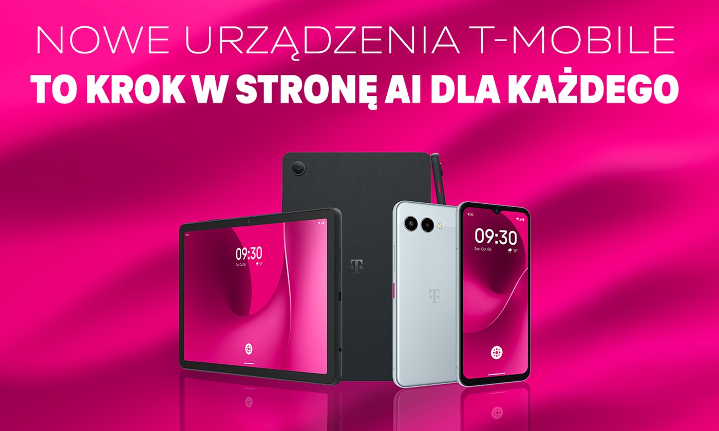 T-Mobile ma nowy smartfon i tablet. To AI dla każdego