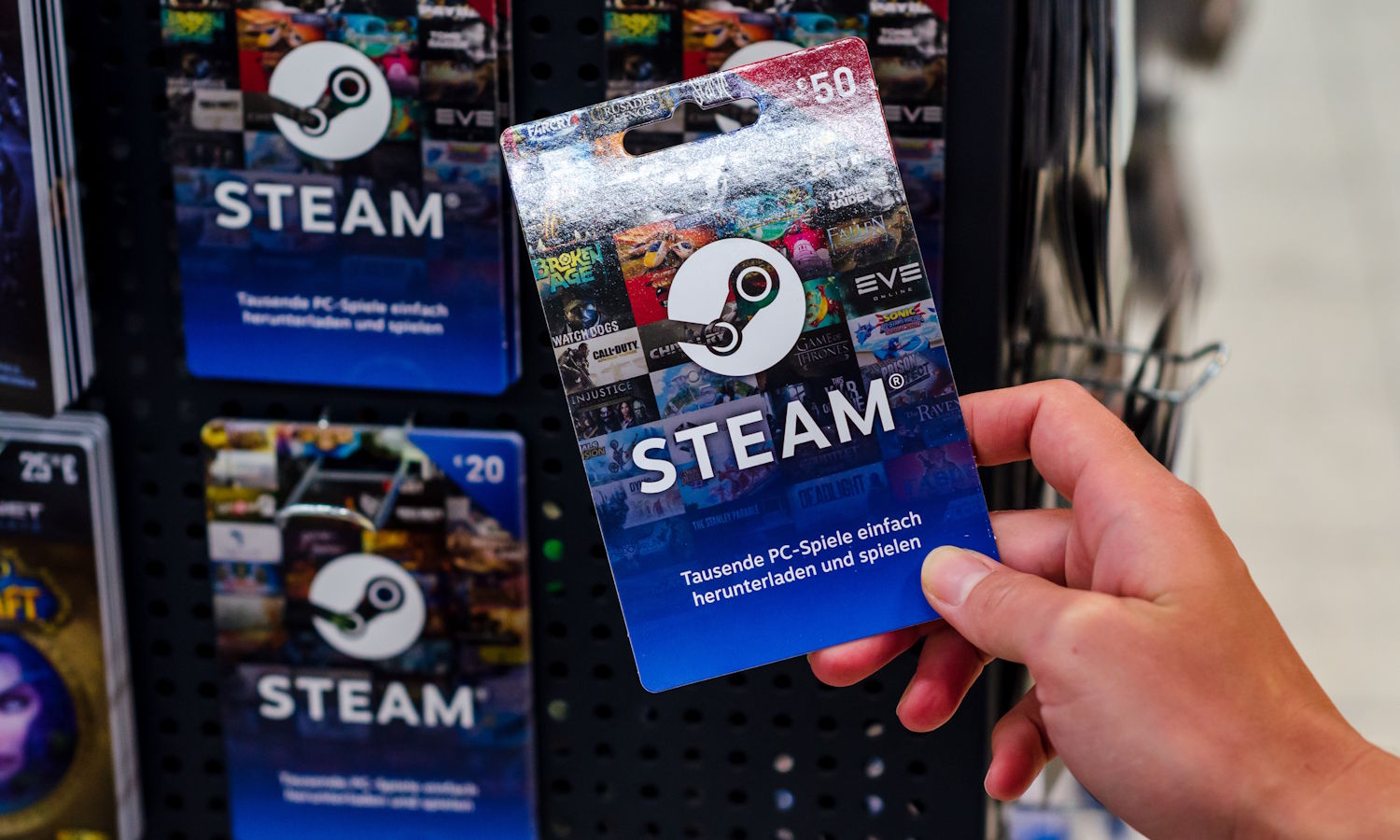 Zarejestruj kartę płatniczą na Steam albo nie zagrasz w te gry