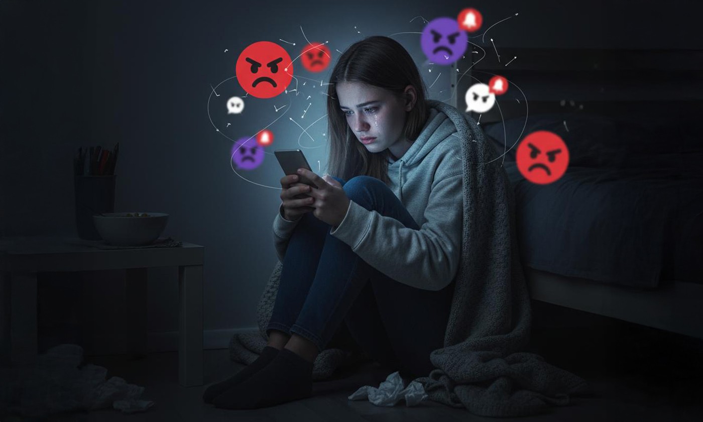 Cyberprzemoc dotyka młodych Polaków. Ich rodzice wierzą w groźne mity