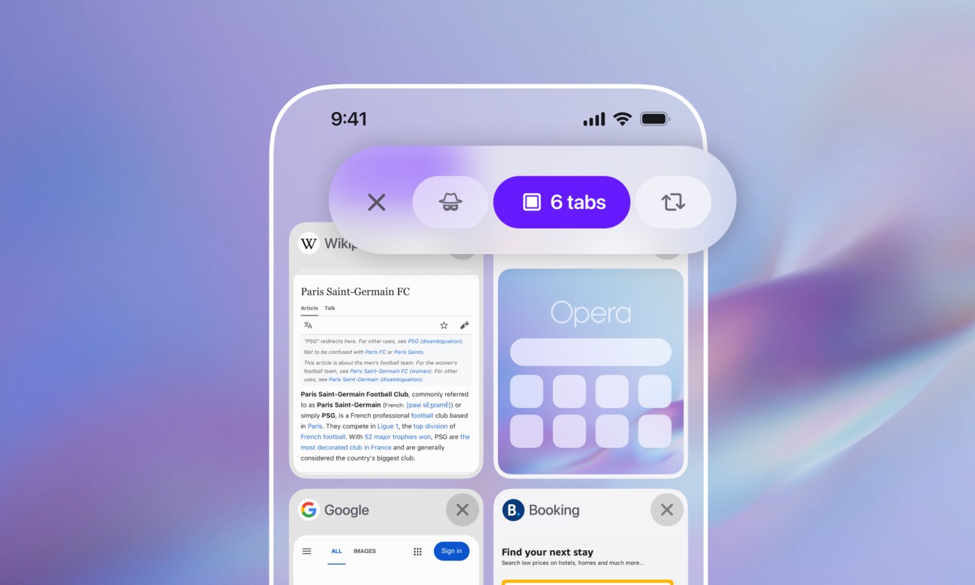 Opera One na iOS rozkłada Safari na łopatki. Nowe karty i AI na pokładzie