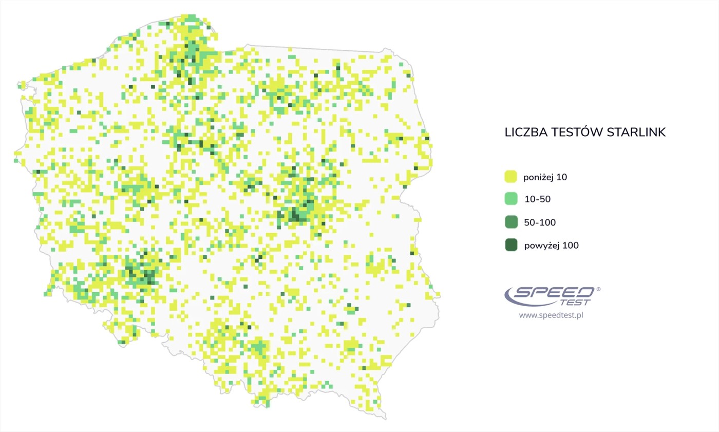 Starlink w Polsce: coraz popularniejszy, szybszy i tańszy