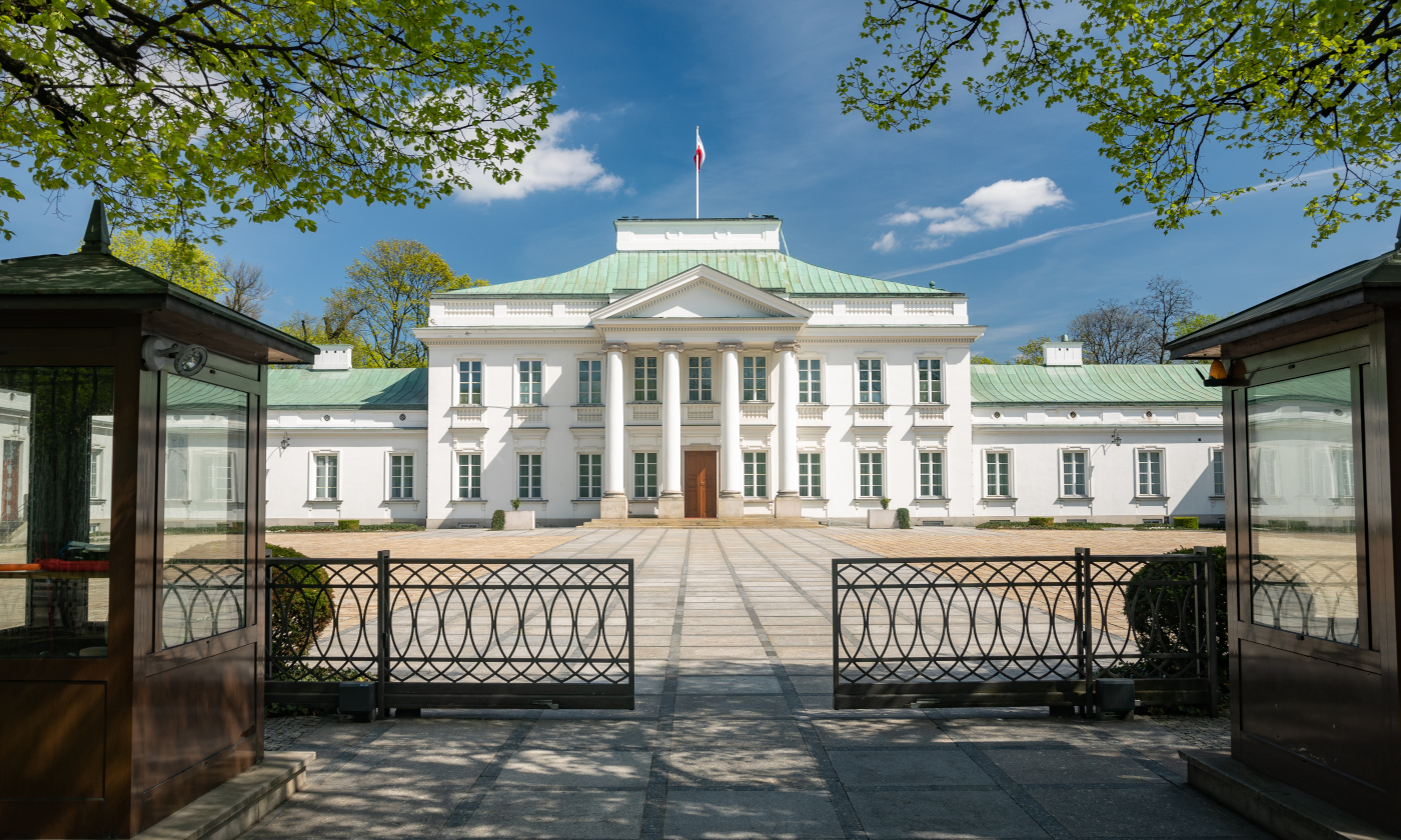 Puszczali drona nad Belwederem. Policja zatrzymała obywateli Białorusi