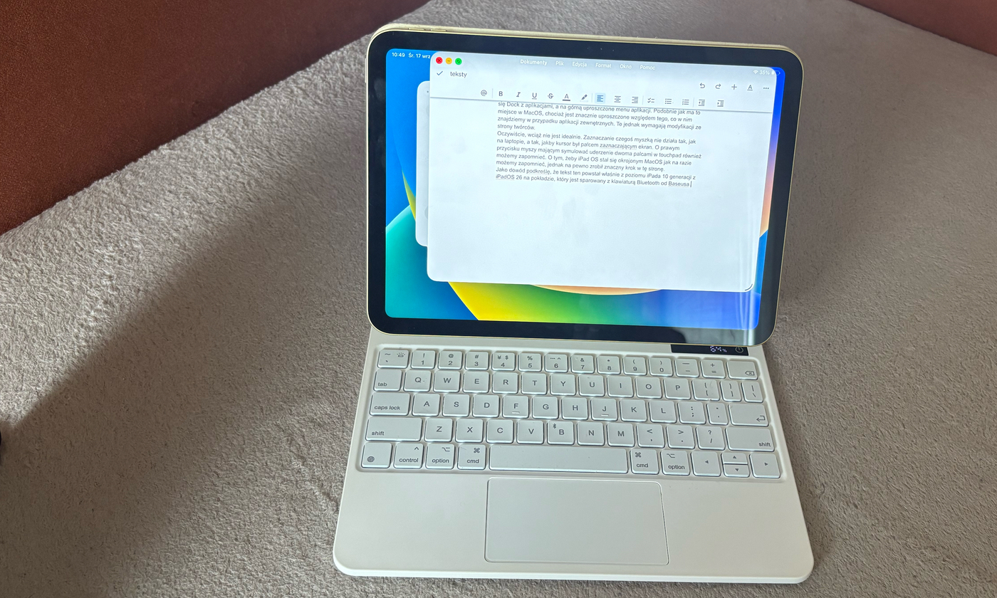 iPad OS 26 sprawił, że tablet może zastąpić laptopa