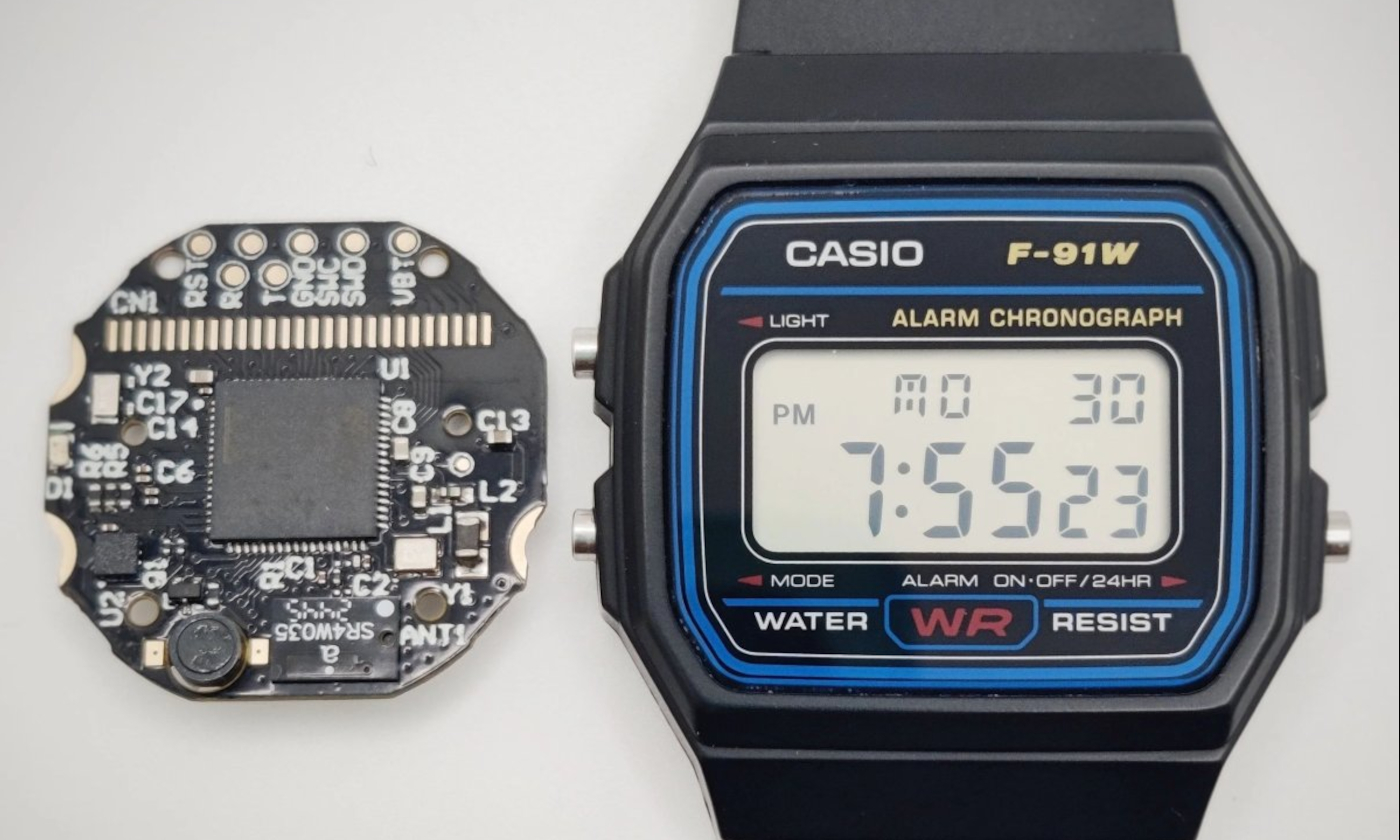 Kultowy Casio może być smartwatchem. Wystarczy prosta modyfikacja