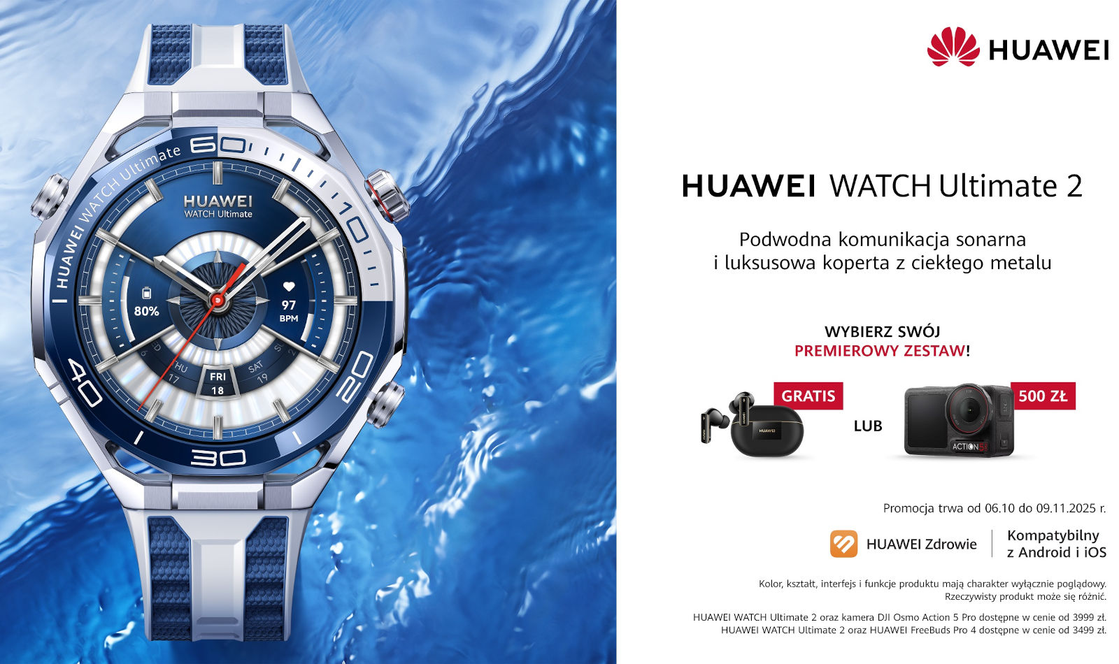 Flagowy smartwatch Huawei już w Polsce. Na start masa promocji