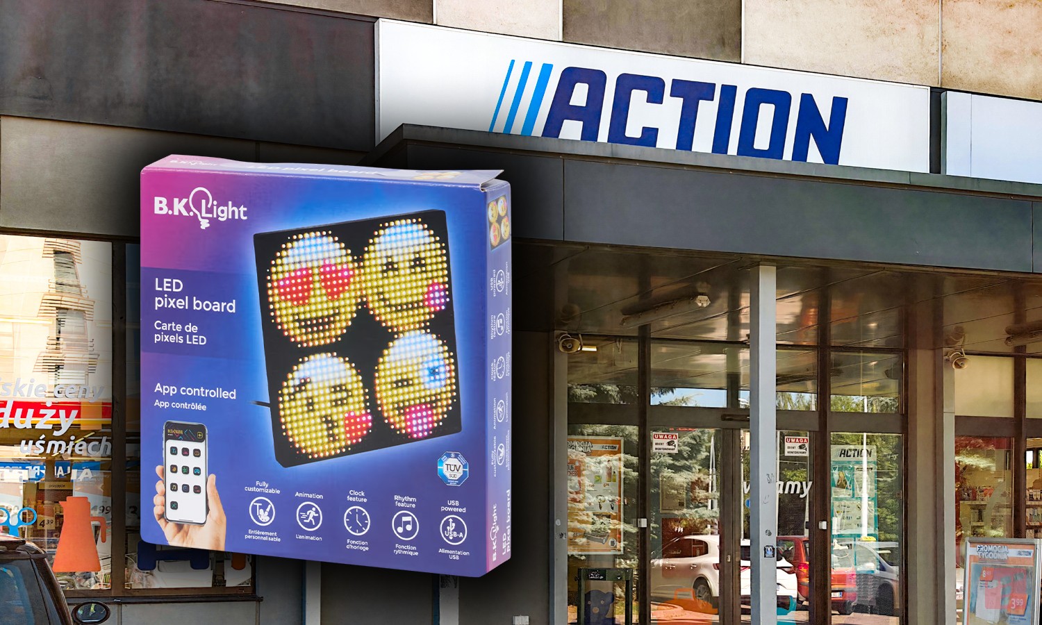 Action zaskakuje tanizną. 6 razy mniej, a taka sama dokładność