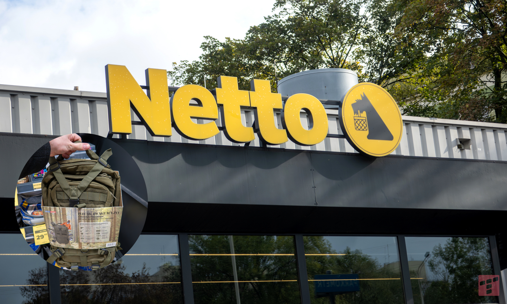 Netto i jego plecak ewakuacyjny. Przeczytaj, zanim kupisz