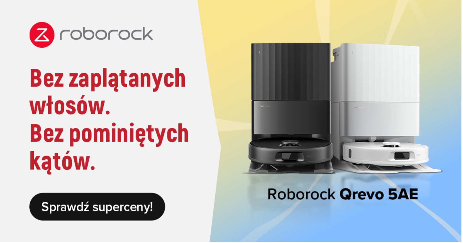 Roborock Qrevo 5AE – moc, wygoda i inteligentne sprzątanie w niższej cenie