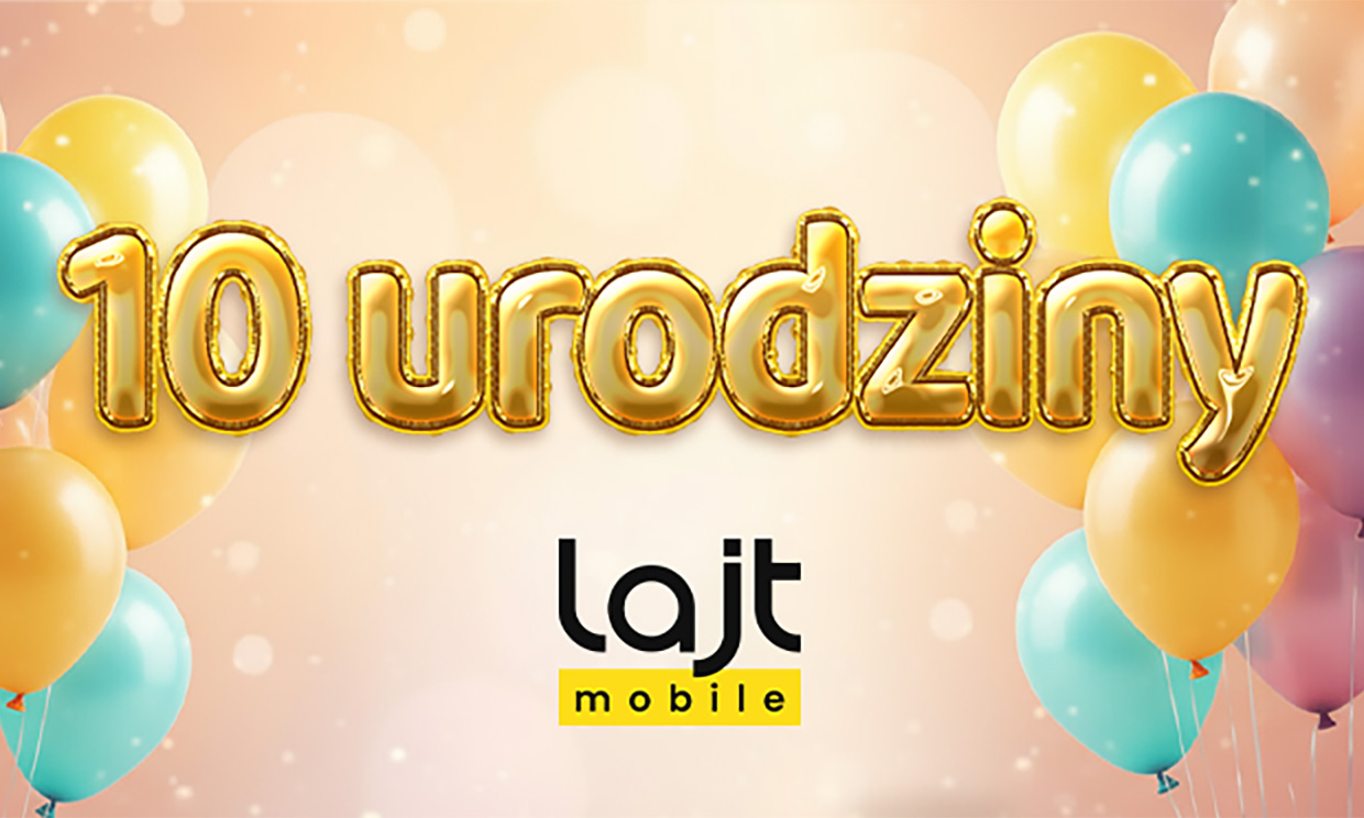 Lajt mobile kończy 10 lat. Świętowanie zaczyna od promocji