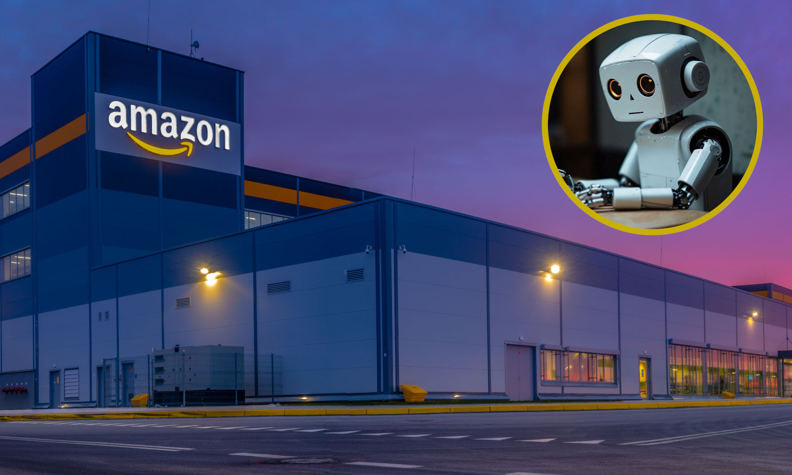 Amazon chce zastąpić 600 tys. pracowników robotami
