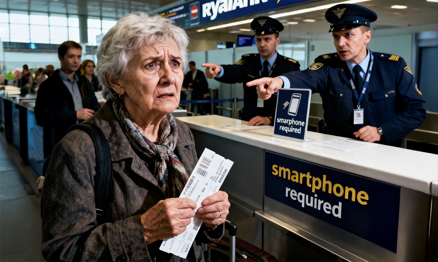 Ryanair zmusi klientów do posiadania telefonu. Już od 12 listopada