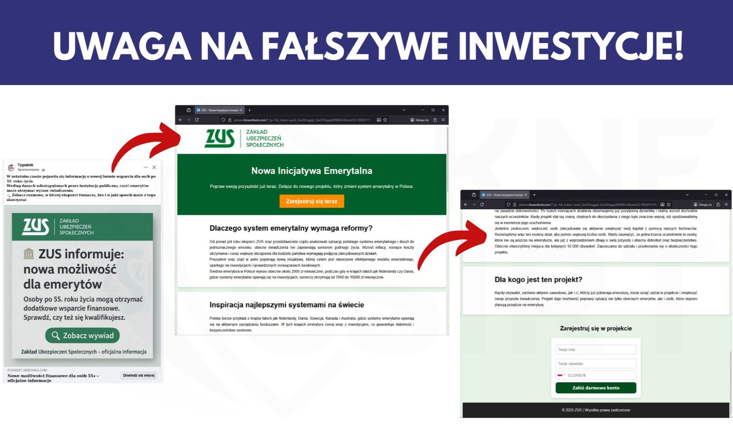 Lepiej uważaj na ZUS. Nowa sztuczka zbiera żniwo