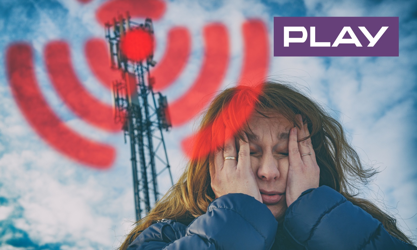 Miało być zielono, jest wielki maszt Play. Mieszkańcy są zaskoczeni