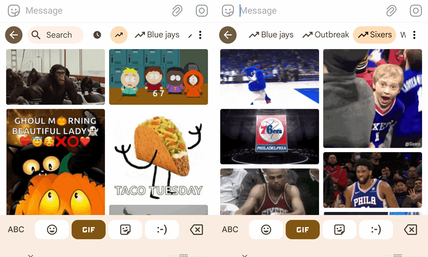 Google Gboard pomoże być na czasie. Trendujące GIF-y pod ręką