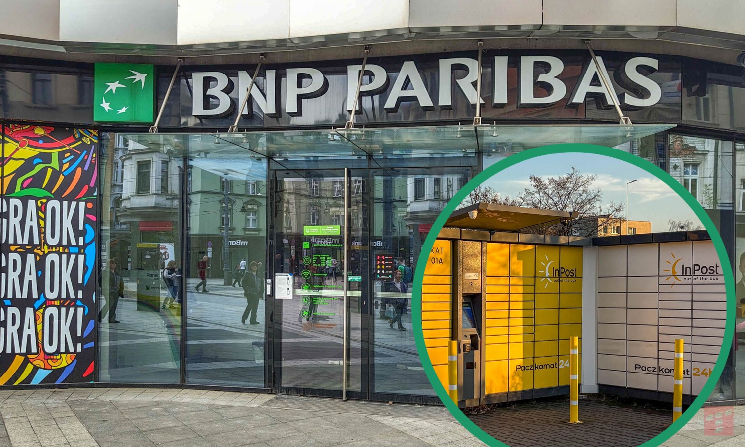 Paczkomat w bankomacie? BNP Paribas i InPost zaskakują