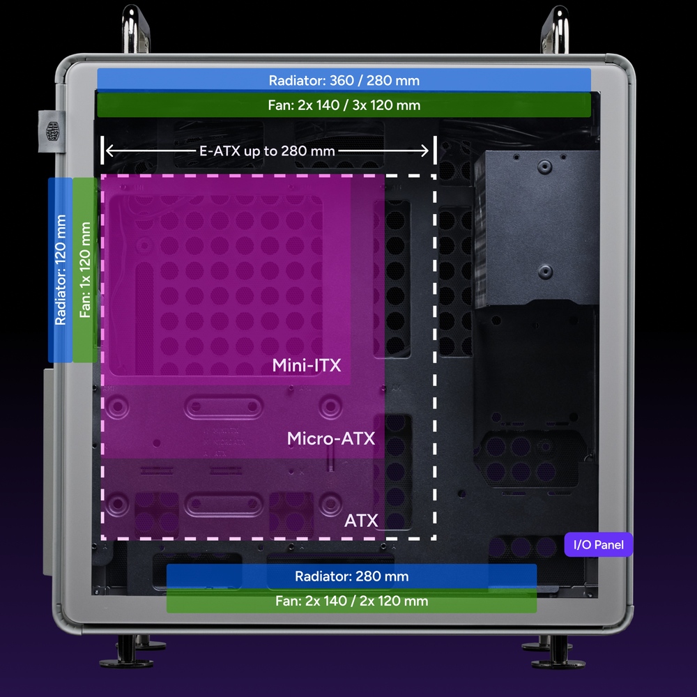 Mac Pro dla ubogich. Cooler Master pokazał obudowę QUBE 540