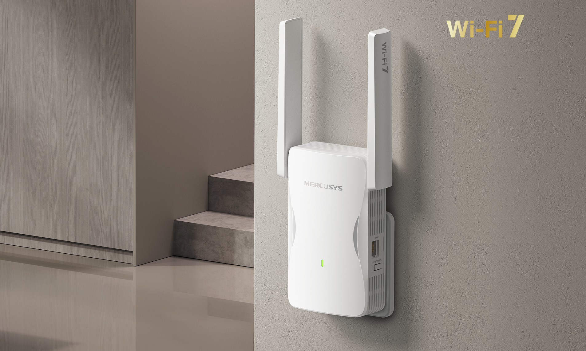 Mercusys ME25BE, budżetowy wzmacniacz Wi-Fi 7