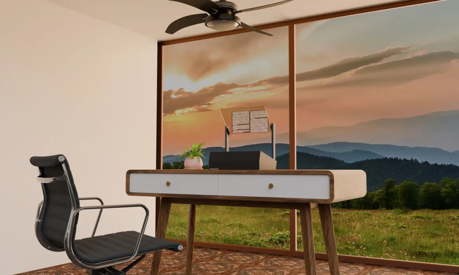 Phantom to przezroczysty monitor komputerowy, któremu nie straszne ostre słońce