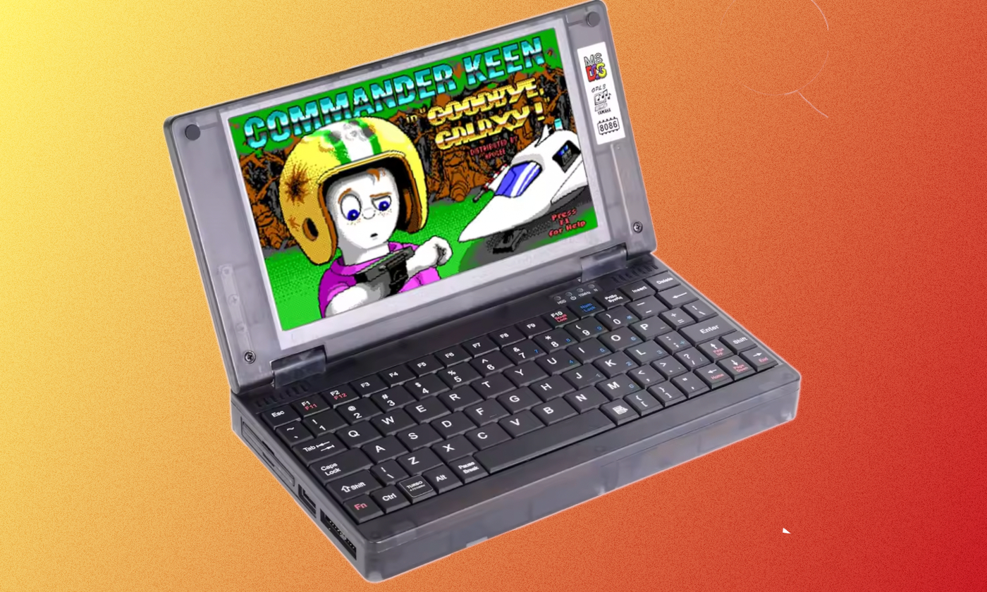 Jesteś fanem retro, ale masz mało miejsca? Ten kieszonkowy laptop z 8086 jest dla Ciebie
