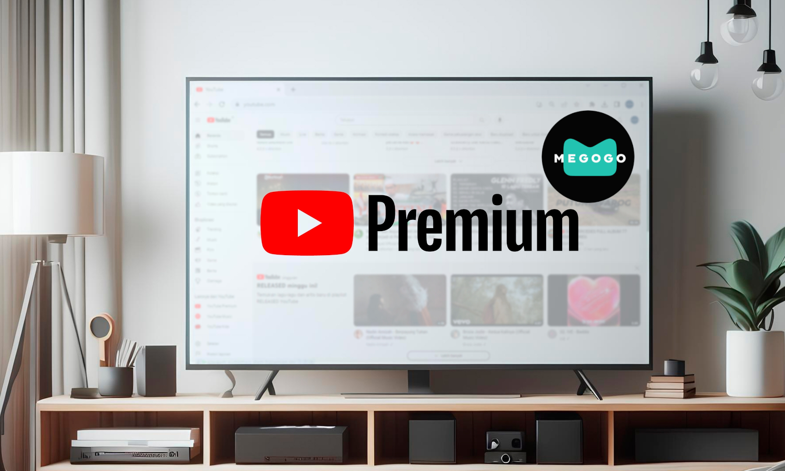 YouTube Premium i YouTube Music z MEGOGO taniej w jednym pakiecie