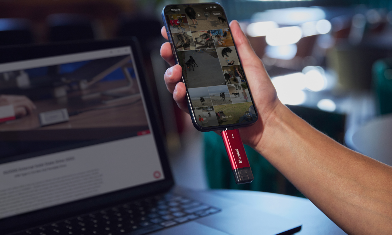 Kingston zaskakuje. Wygląda jak pendrive, a to mały SSD