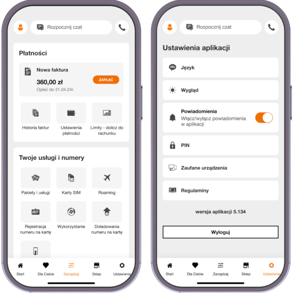 Orange zmienił aplikację. Sprawdź, czy już to masz