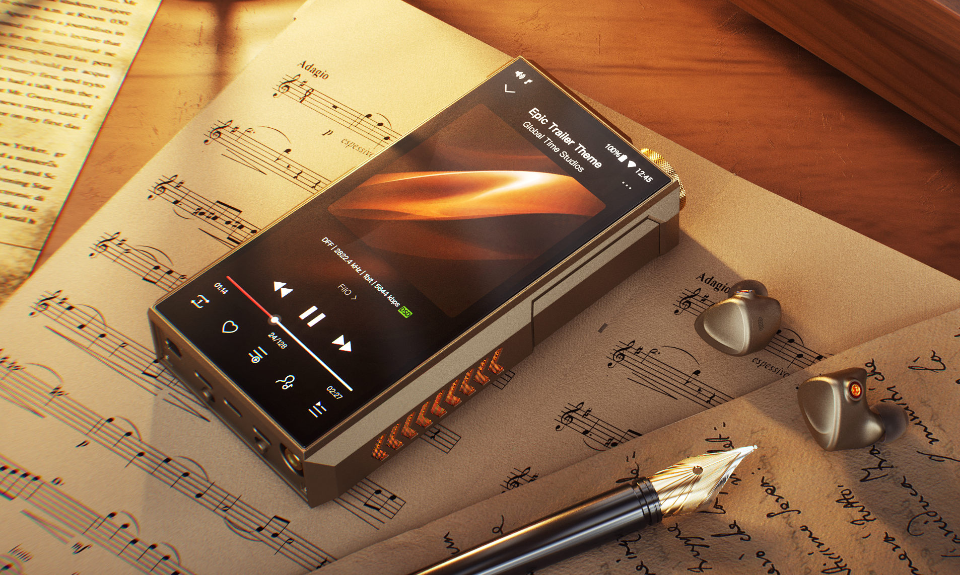 FiiO M27 to nowy DAP z aptX Lossless. Audiofile będą zachwyceni